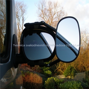 Zadnje ogledalo za auto i RV kamp kućicu — LJM006, brzo otpuštanje, ravno staklo, Dio 006, univerzalna kompatibilnost