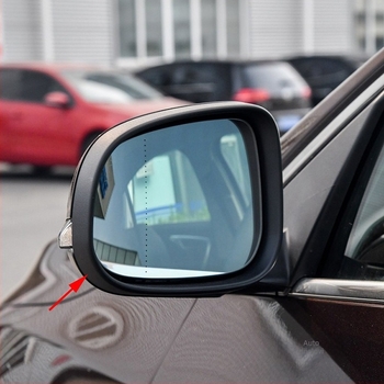 Okvir ogledala za Volvo S80/S60/V60/V40/V70 — bočni okvir ogledala, sferno ogledalo, ABS poklopac, ogledalo od plastike, 12V