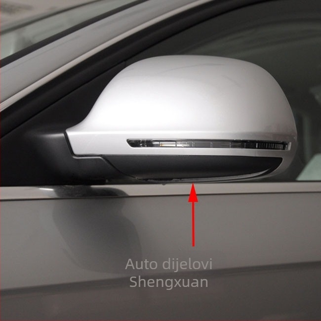 Donji poklop stražnjeg ogledala za Audi A4/A6/Q3 – sferno ogledalo; ABS kućište; stakleno ogledalo; 12V