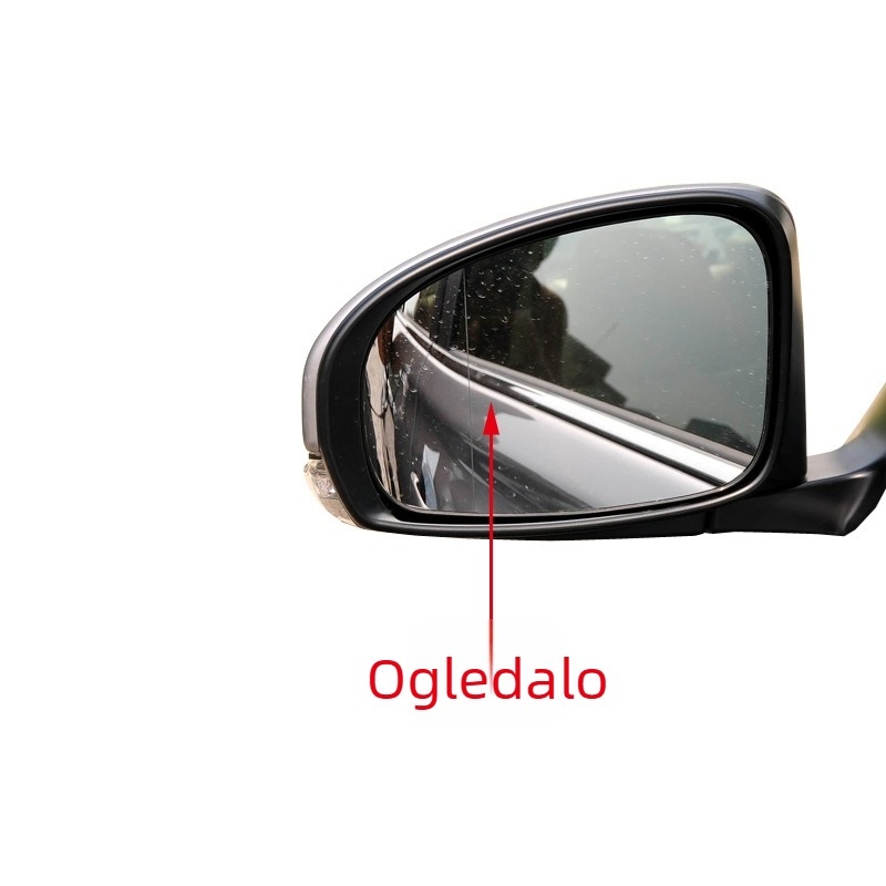 Lentila retrovizora s grijanjem, sferečno staklo, 12V, ABS poklopac, kompatibilno s Toyota Reiz/Prius 2010-2017