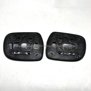  Objektiv retrovizora Toyota Hilux 2005-2006, kromirani retrovizor, ABS kućište