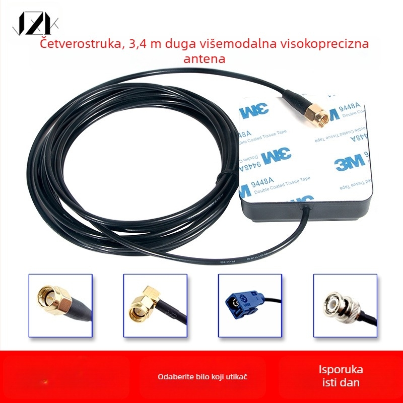 Vozna GNSS Beidou antena s RTK/RTD visoke preciznosti, puni frekvencijski raspon L1/L2/L5, diferencijalno pozicioniranje