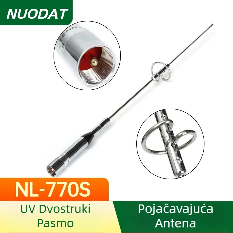 Automobilska antena za radio, navojna montaža, univerzalna kompatibilnost, brend Nodatone, ovlaštene privatne marke