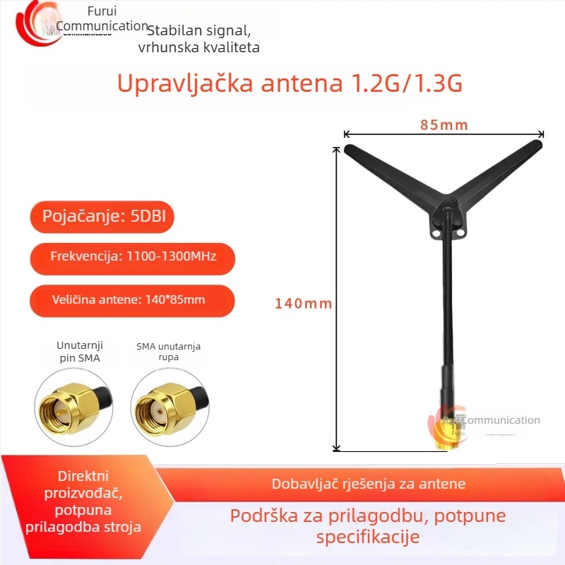 Automobilska AM/FM antena s vanjskim magnetskim držačem i WiFi antenom — Furui, ovlaštena privatna marka