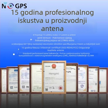 GNSS antena BeiDou za vozilo, navigacijski modul, keramični čip, GPS satelitsko pozicioniranje, aktivna