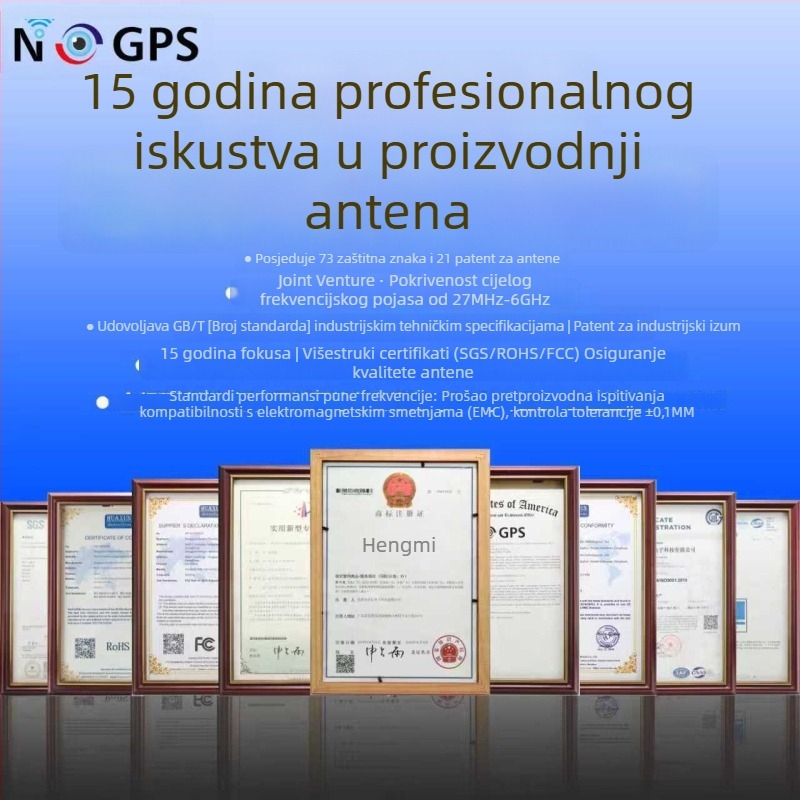 GNSS antena BeiDou za vozilo, navigacijski modul, keramični čip, GPS satelitsko pozicioniranje, aktivna