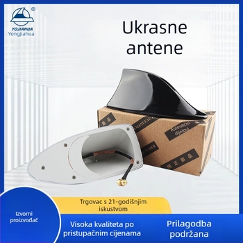 Automobilska antena u obliku ajkine peraje YJH-SK013 sa zvučnim tonom signala, krovna antena, bez bušenja
