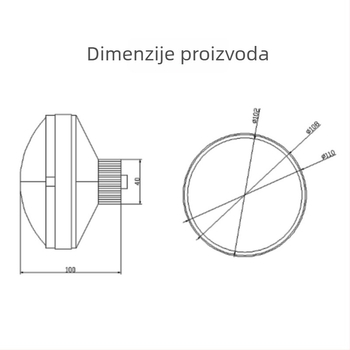 Beidou GPS antena za vozila i plovila, visoko precizna navigacija i sinhronizacija vremena (glava gljive)