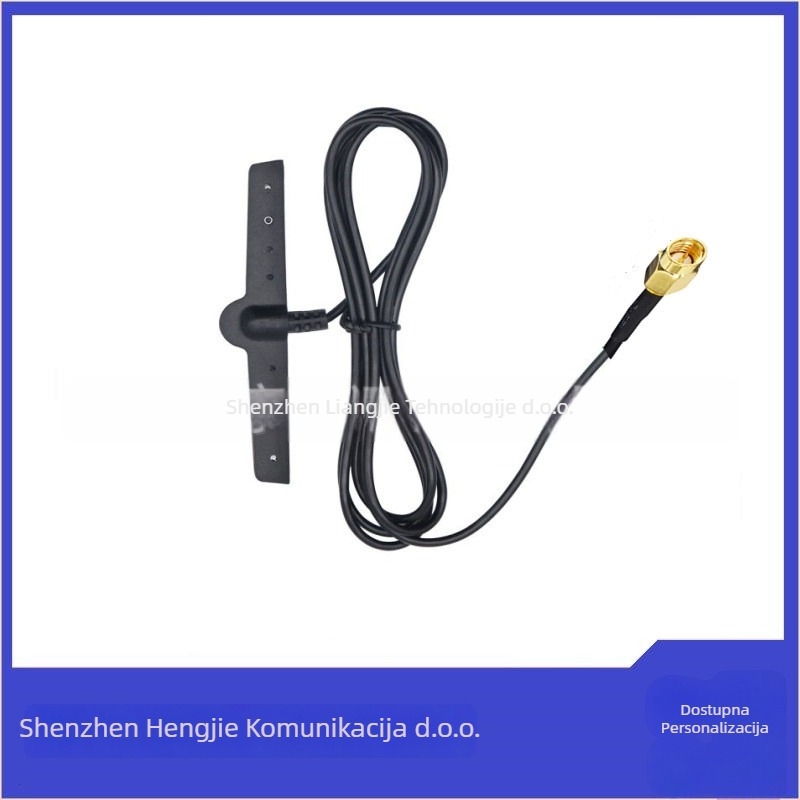 T-tip patch antena za 4G/GSM/GPRS, automobil, IoT i zrakoplov — 700–2700 MHz, 50 Ω, dobitak 6 dBi, VSWR ≤ 1.5, radno napajanje 50 V