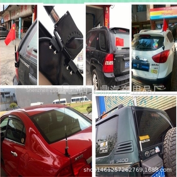 Rupeng Klip rub antene za auto – univerzalni kartni nosač, dekorativno za SUV/off-road