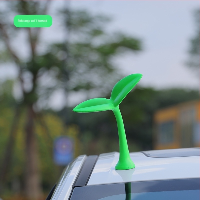 Dekor automobilske krova – 3D plastični ukras s karikaturalnim izgledom i svjetlećom funkcijom