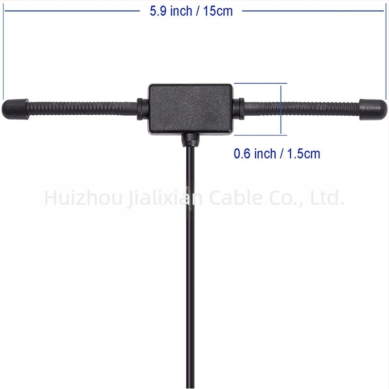 AM/FM 433 MHz antena u obliku roga za vozila – rog tip auto radio i stereo antena