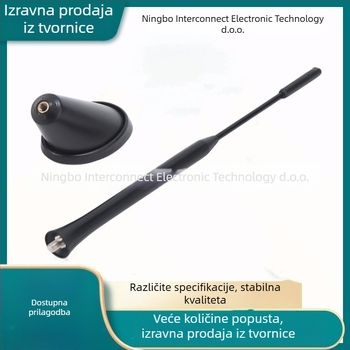 Automobilska antistatčna antena, univerzalna kompatibilnost, montaža usisne čašice, Brend: Drugi