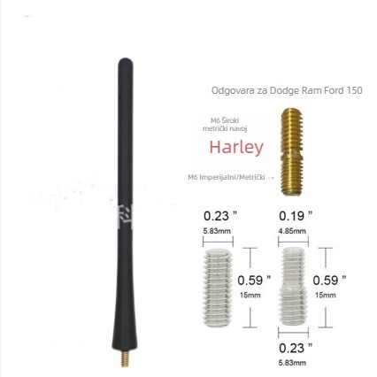 Automobilska antena za RAV4, Chevrolet, CR-V, RAM i F-150 – modificirana
