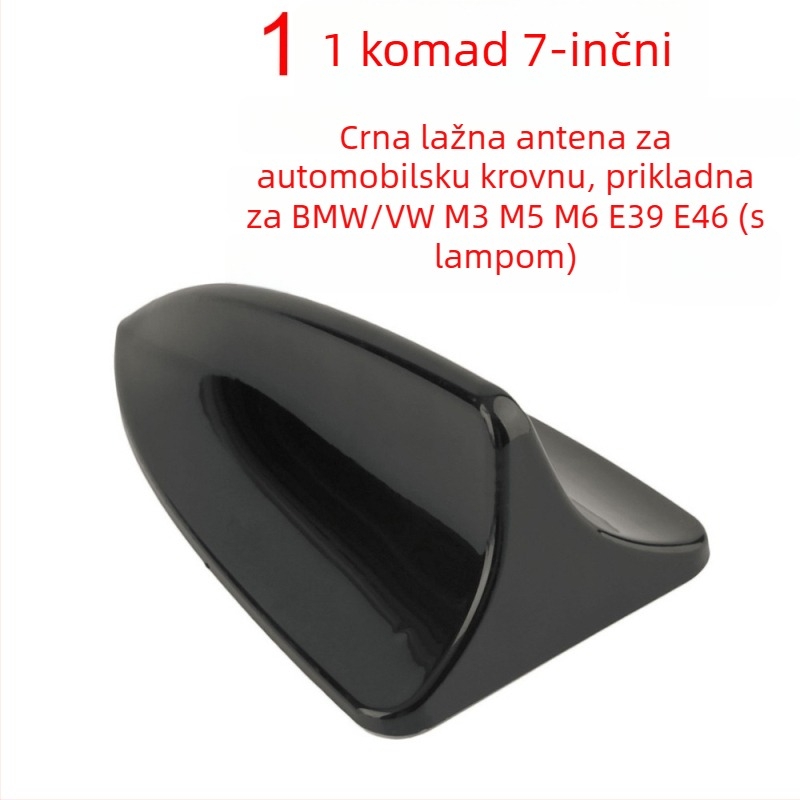 Auto krovna antena u obliku ajkule - ljepilo, 12V, Polarlander, opće namjene