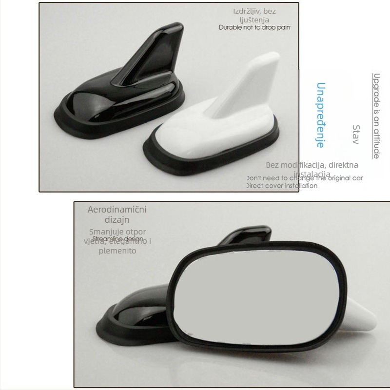 Univerzalna VW Shark Fin antena, dekorativna, montaža ljepilom, 220V, struja 110