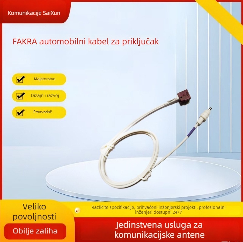 Fakra kabel za antenu vozila – visokoučinkovit višezonski RF konektor