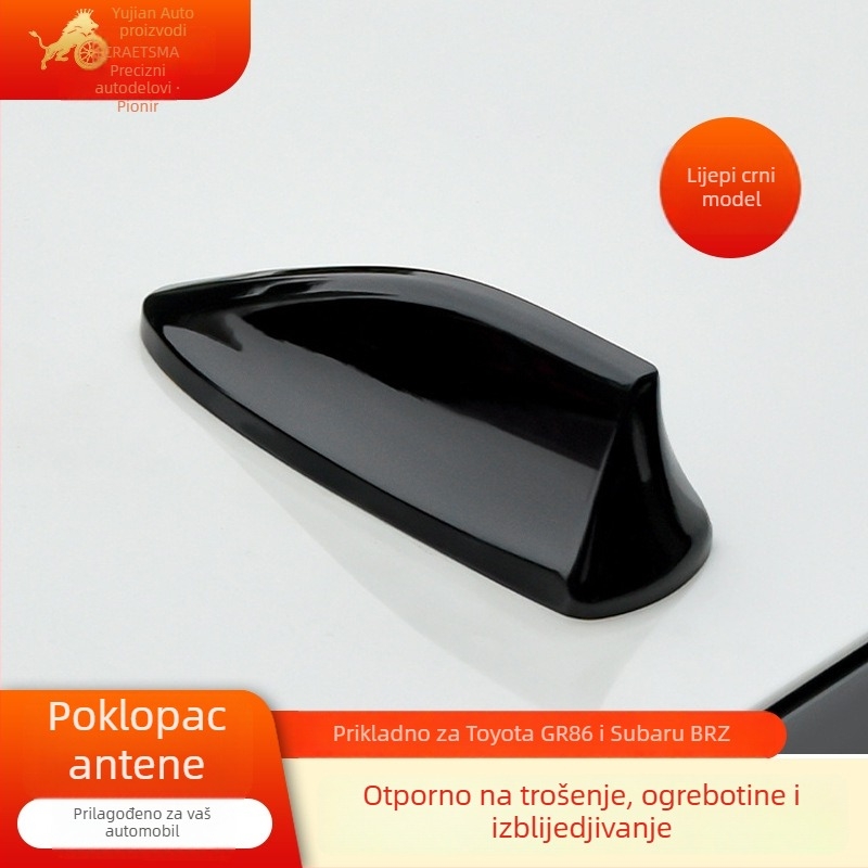 Poklopac antene i krošni spoiler za Toyota GR86 i Subaru BRZ (2022) — PC inženjerske plastike, instalacija bez bušenja, Carbon Exploration