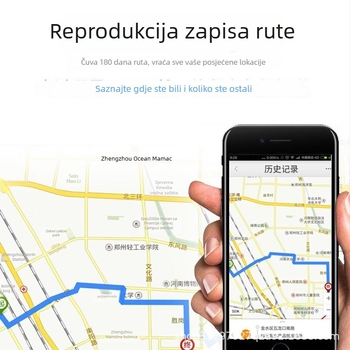 OBD lokator za vozila, model T01, preciznost GPS 3–30, načini alarma: vibracija, gubitak napajanja, mobilna alarma, ograda, prekoračenje brzine, napajanje preko OBD sučelja vozila, karte Baidu/Google/AMAP
