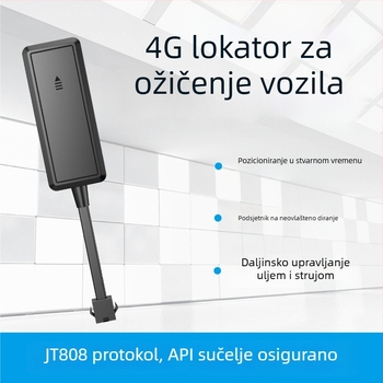 4G žični GPS tracker za vozila s Beidou pozicioniranjem i zaštitom od krađe