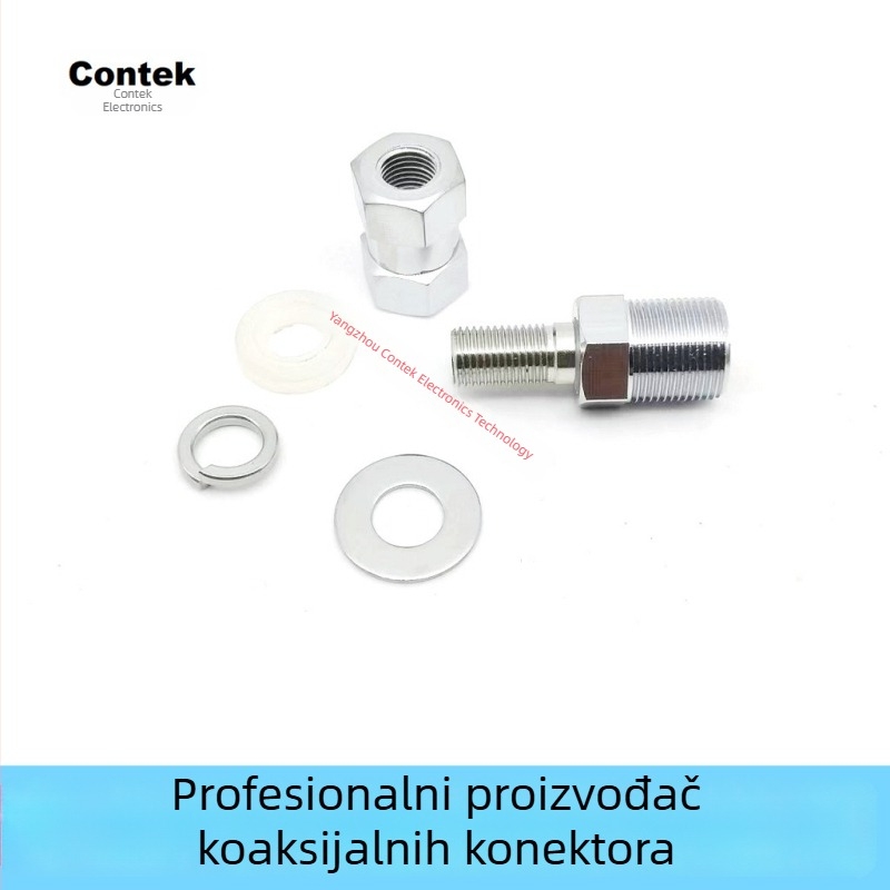 SO239 na 3/8-24 automobilni antenni adapter (Firestik K-4A) – Marka: connect-et, Izolacijski materijal: bakar
