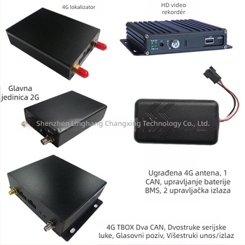 Automobilski TBOX s CAN bus RS485 RS232 komunikacijom, GPS lokator, LD105, točnost GPS 5 m, vanjsko napajanje 9-36V