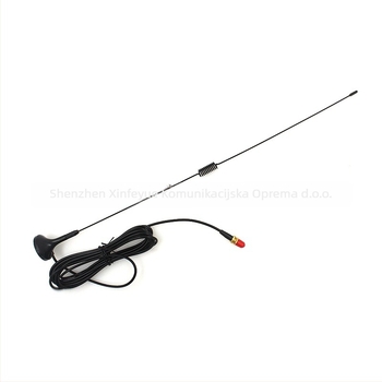 UT106 mini automobilska antena s UV dvostrukim pojačanjem, SMA samički konektor, kompatibilno Baofeng UV-5R/888S