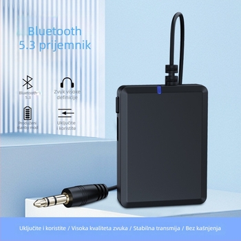 Automobilski Bluetooth prijemnik-emitator B6, ABS kućište, USB Type-C sučelje, napajanje 5V, težina 14 g