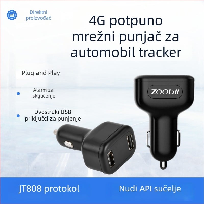 Beidou GPS locator za vozila, bežično praćenje putem satelita, instalacija bez potrebe
