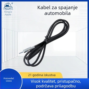 Prošireni kabel antene automobila za AM/FM – plug-in ugradnja, 12V, 0,06A, vijek trajanja 50 000