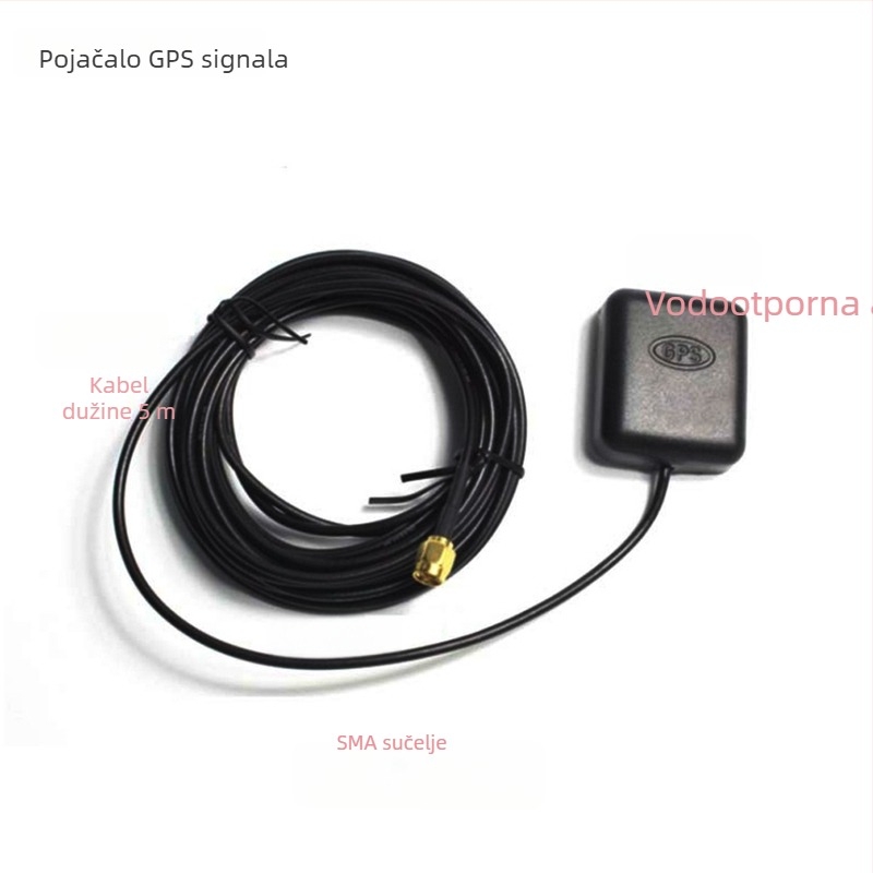 Polarlander automobilna radio antena – Plug-in instalacija, 12 V napajanje, opća kompatibilnost