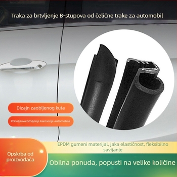 Y-oblik EPDM gumeni brtvni trak za B-stup automobila (SUV i sedan) – zvučna izolacija i zaštita od prašine