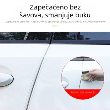 Traka za zaštitu vrata automobila protiv sudara • PVC • Model: A14 • Univerzalni tip