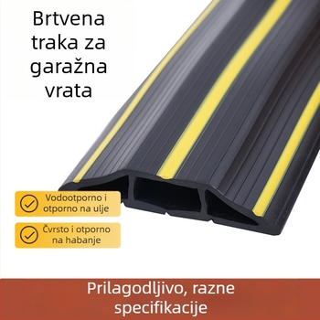 Gumeni brtvilo za donje rubove vrata automobila i zaštitna traka protiv sudara vrata