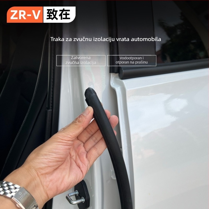 HRV/ZRV brtvilo za vrata – gumeni brtveni pojas za zvučnu izolaciju automobila, 74 cm