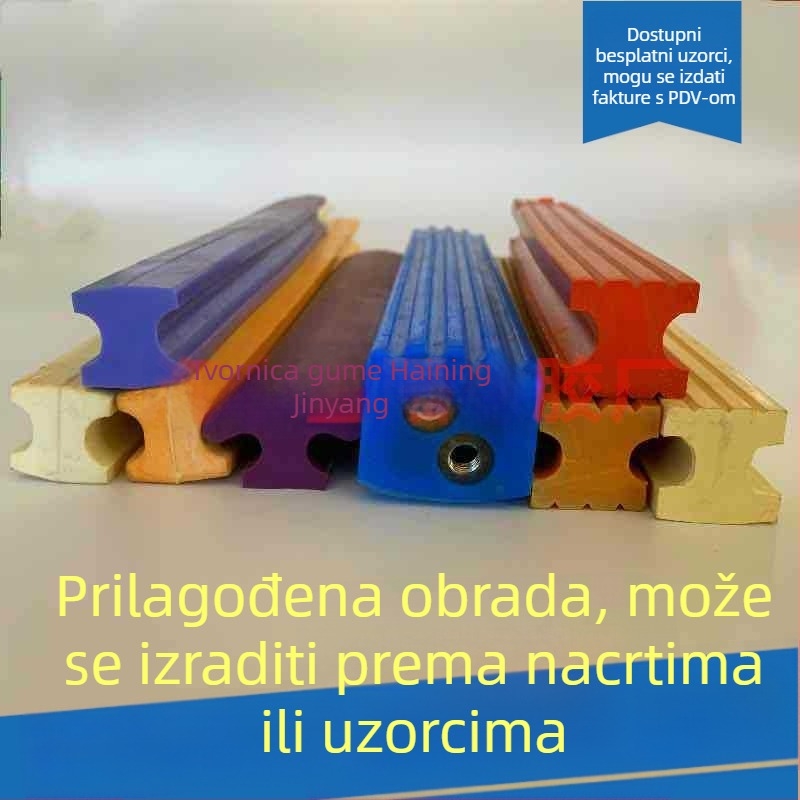 Visokotemperaturna čvrsta silikonska traka, I-oblik, brtvila za vodonepropusnost i zaštitu od udara za rolne