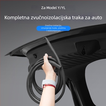 Tesla Model Y/YL automobilski brtvni trak – gumeni brtvni trak, za cijeli automobil, model M10148, kompatibilan s Tesla Y/YL