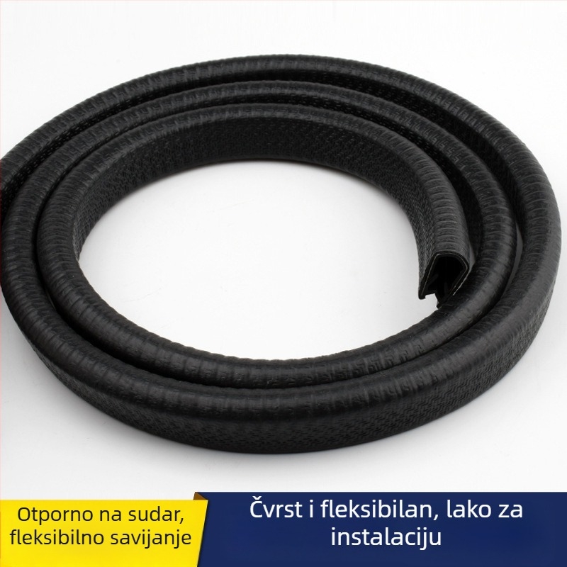 U-oblik okvir automobilske brtve trake, otporan na habanje, protiv ogrebotina, samoljepljiva PVC rubna traka — Kexin rubber products