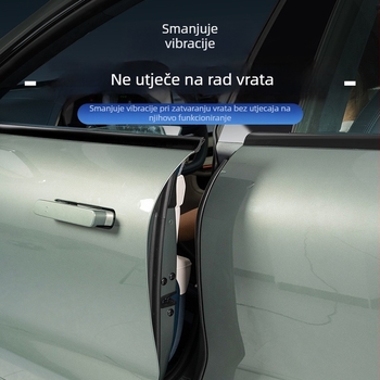Gumeni brtveni trak za automobil — za B-stup, zvučnu izolaciju i zaštitu od vjetra, Polygonum model, Parker marka