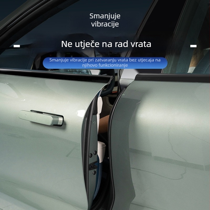 Gumeni brtveni trak za automobil — za B-stup, zvučnu izolaciju i zaštitu od vjetra, Polygonum model, Parker marka