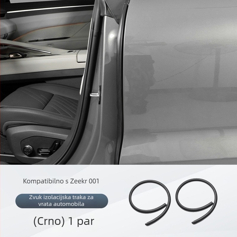 Gumeni brtveni trak za automobil — za B-stup, zvučnu izolaciju i zaštitu od vjetra, Polygonum model, Parker marka