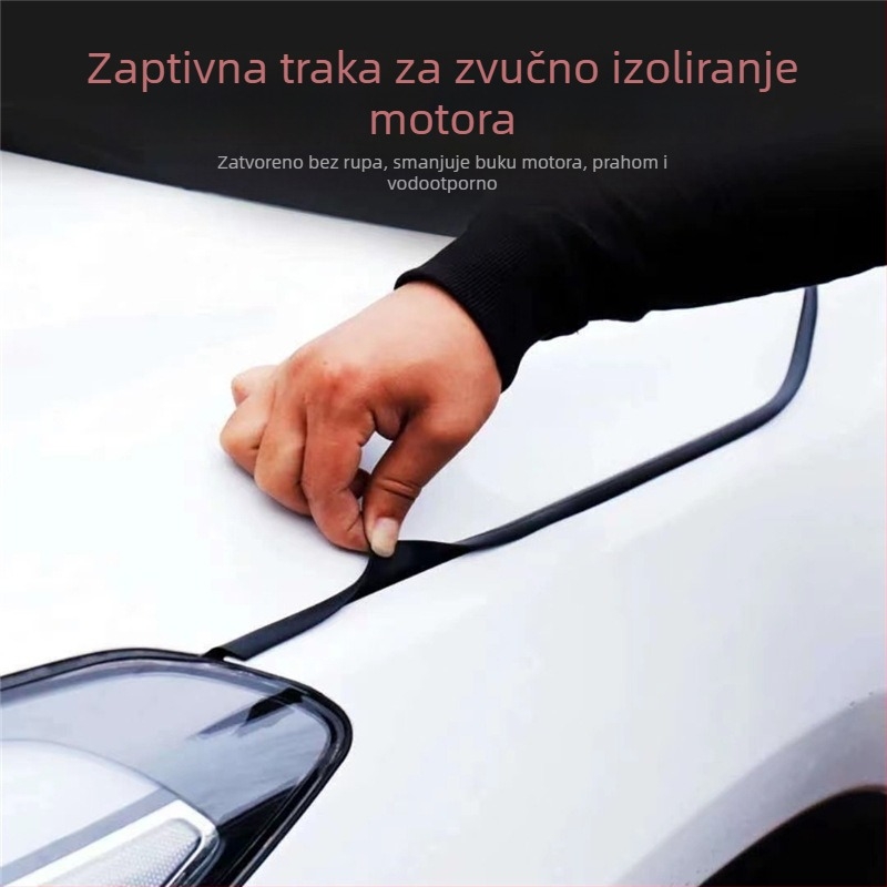 Automobilski Z-tipa brtva za A-stup, Lingnuo marka, prašno otporna brtva, otporna na visoke temperature