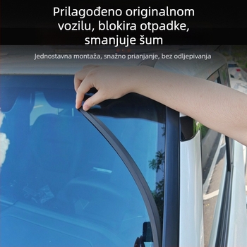 Gumeni brtvni trak za A-stupac Toyota Prado LC250, smanjenje buke prednjeg stakla
