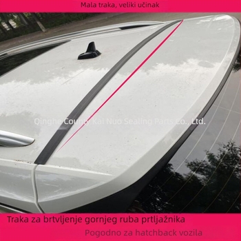 Gornja traka za rub krova automobila, brtvilo za prtljažnik, za SUV/MPV, otporna na prašinu i vodu