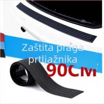 Silikonska trak za prag stražnjeg dijela automobila — model Trunk Threshold Bar, univerzalna kompatibilnost, zaštita stražnjeg dijela