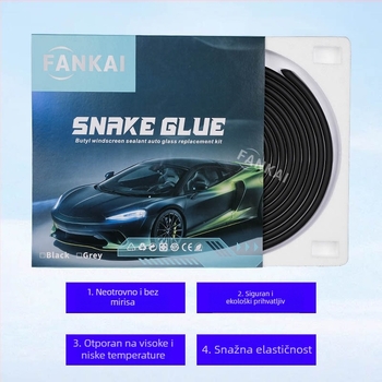 Automobilska brtvila od silikona, FANKAI snake glue, model snake glue, za zatvorene prednje lampe