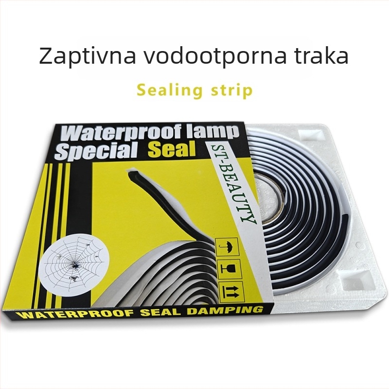 Univerzalni gumeni brtveni trak za prednja svjetla i vrata automobila; vodootporna folija; mekani brt koji je otporan na visoke temperature
