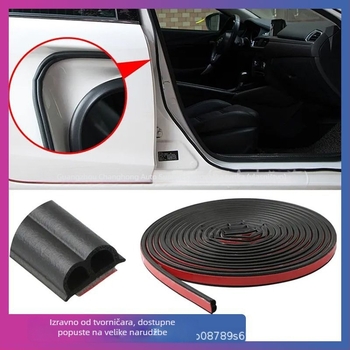 Automobilski gumeni brtveni trak B-tip, samoljepljiv, model B Type, marka Always Red, opća kompatibilnost