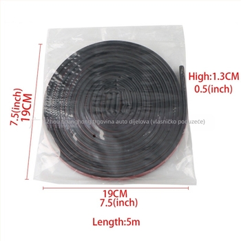 Automobilski gumeni brtveni trak B-tip, samoljepljiv, model B Type, marka Always Red, opća kompatibilnost