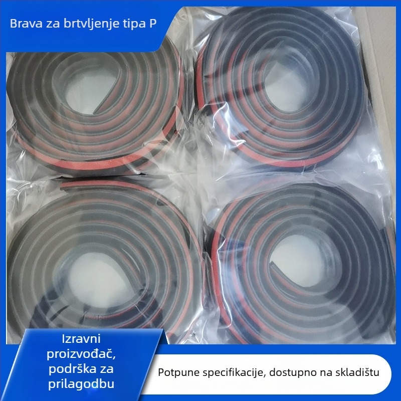 Wohua P-28*12mm automobilska pjenasta brtvna traka, tip P, debljina 2,2 mm, za stražnji poklopac
